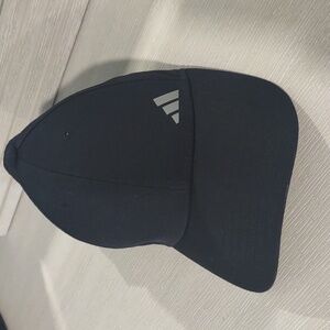 Adidas Woman's Black and White Logo Cap